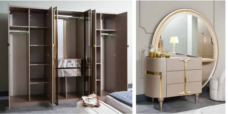 Wardrobe Luxury Wardrobe Bedroom Furniture Italian Style Wood Cabinets