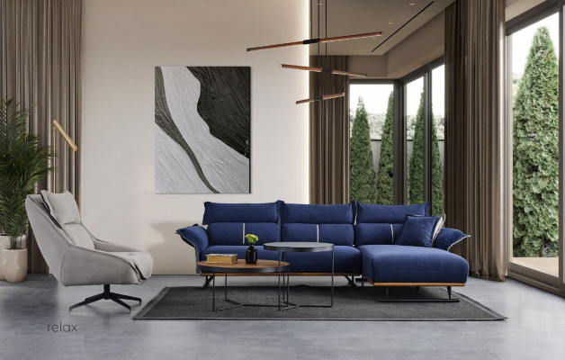 Luxury Suite Set Sofa set 4+1 Seater Sofa Sofas Armchair Fabric 2pcs. sets