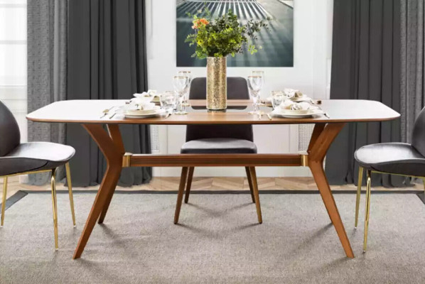Dining table Design Furniture Dining room Table Luxury Italian Style Wooden Table Tables
