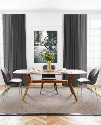 Dining table Design Furniture Dining room Table Luxury Italian Style Wooden Table Tables