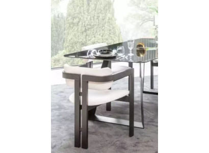 Dining room chair Chair Armchair Design Dining table Seat Wood Luxury White