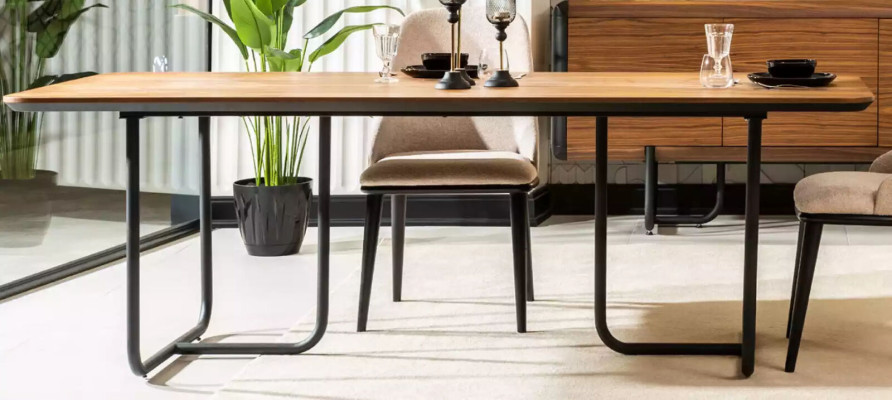 Dining table 4x Chairs Dining room Set Dining set Modern Sideboard Suite