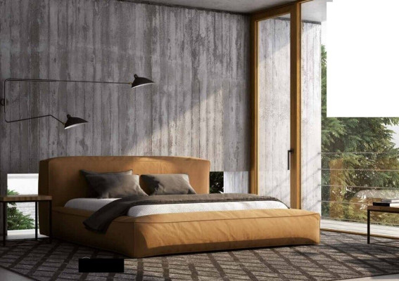 Design Bed Double Modern Hotel Textile Luxury Sleep Room Beds Bed Frame