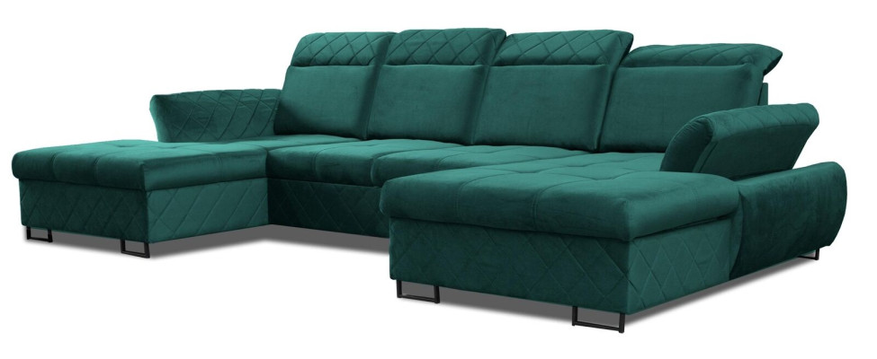 Living landscape Sofa Couch Upholstery Sofa Corner new Designer U-shape Corner sofa XXL