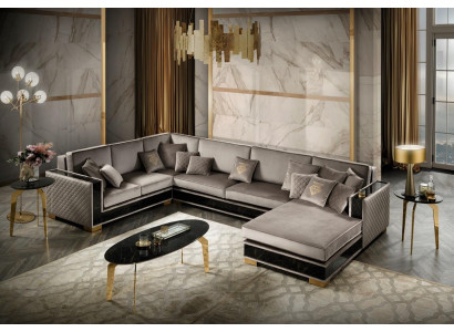 Living landscape Corner sofa U-shape Couch Seat Upholstered sofa Sofas Furniture Sofa Italy