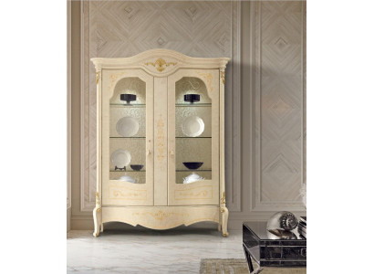 Display case Italian luxury furniture showcases dresser cupboard glass design wardrobe