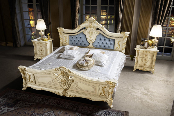 Beds Chesterfield Furniture Leather Bedroom Hotel Baroque Classic s Bed Luxury