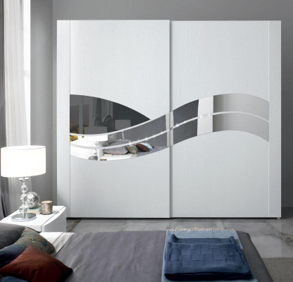 Wardrobe Designer Clothes cabinets Furniture Wood closet Wardrobe Mirror