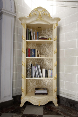 Cabinets Design Baroque Style Display case Bar Wardrobe Solid Shelf Bookshelf Wood