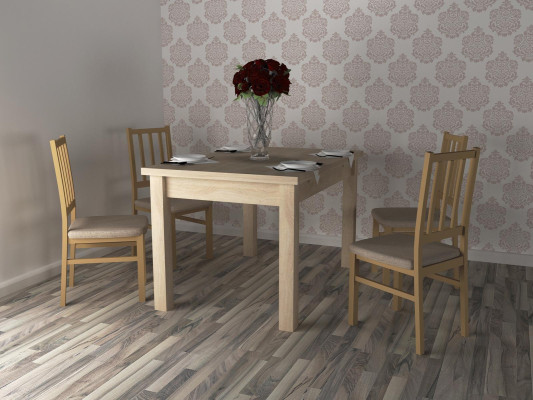 Dining set Set Chair Group new Table Design Chairs 5pcs Dining room Wood Tables