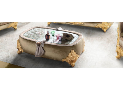 Living room Tables Baroque Wood Coffee tables Coffee Classic r Coffee table Table