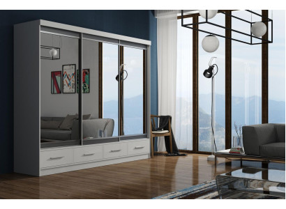 Sliding Doors Wardrobe Wardrobe Wardrobe Wood High Gloss Bedroom Cupboard