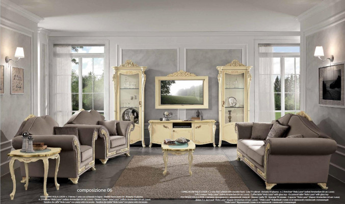 Coffee table Living room Design Tables Furniture Table Luxury Side table Wood Italy