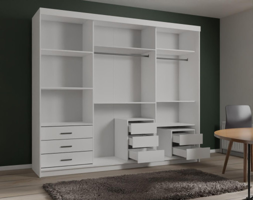 Furniture Living Furniture Wood new Clothes Wardrobe Designer High Gloss Clothes cabinets
