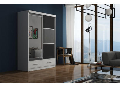 Wardrobe Modern Style Cabinets Multi-purpose Shelves Wardrobe Bedroom Wood