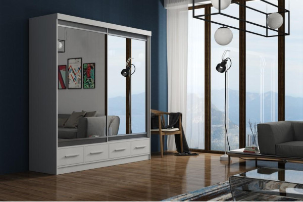 Designer Wardrobe Chests of drawers XXL with shelves chest of drawers Wardrobe