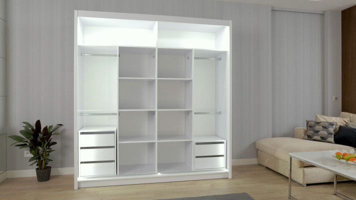 Design Bedroom Furniture Multipurpose Shelf Clothes Wardrobe Wardrobe