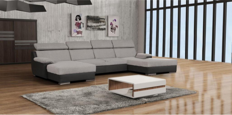 Modern Relax Seat Luxury Furniture Sofa Living landscape Couch Corner sofa U-shape Upholstery