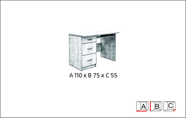 Design Collection Living room Table Tables Desk Computer desk Modern new