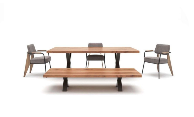 Designer Dining room Set Dining table Chairs Dining bench Modern style Wooden furniture