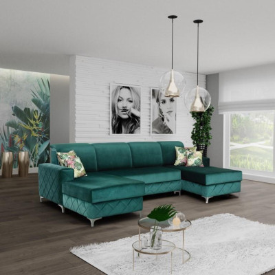 Luxury Sofas Corner sofa U-shape Upholstery Modern Relax Sofas Couch Furniture Living landscape
