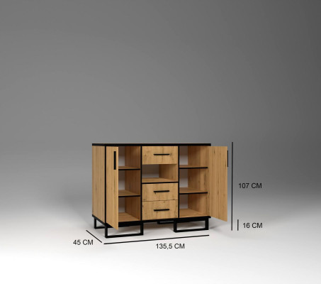 Living room walls Chests of drawers Wardrobe Table new 4-piece Living room Set Display case Chest of drawers