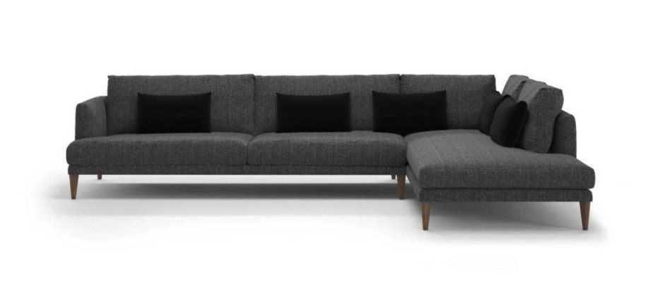 Living landscape Sofa Corner sofas L-shape Textile furniture Modern furnishings