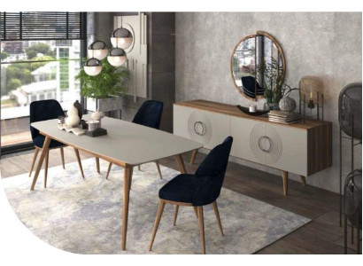 Dining set Luxury Table with Chairs Dining room furniture Modern Dining room set