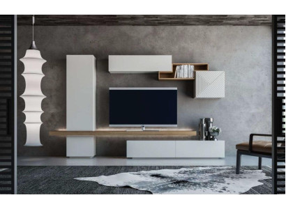 Modern White Wall unit Living room furniture Wall Units Cabinets Furniture new