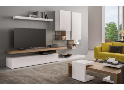 White Wall Unit Furniture Modern Wall Cabinets Wall Shelves TV Lowboard Sideboard