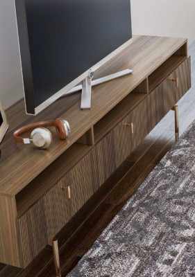 Living room furniture wall cabinet TV lowboard sideboard shelves luxury wall units