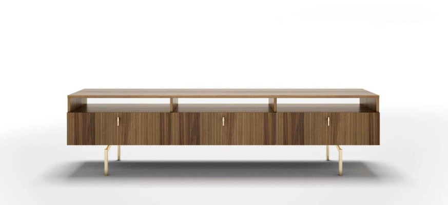 Living room furniture wall cabinet TV lowboard sideboard shelves luxury wall units