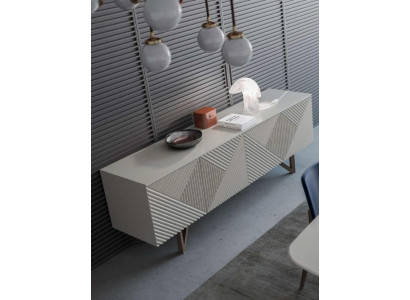 Modern gray chest of drawers luxury sideboard base cabinet with storage space style