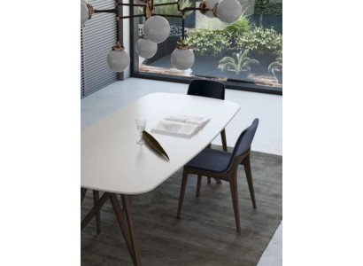 Walnut Natural Kitchen Table Dining room furniture Modern Style Luxury Furniture Table