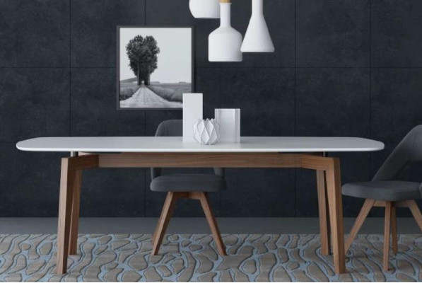 Large Dining room table Modern kitchen furniture Luxury Tables Wooden furniture