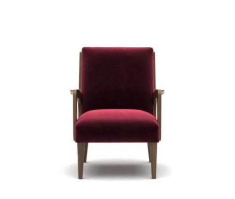 Living room armchair luxury single-seater cocktail chair reading chair Fabric