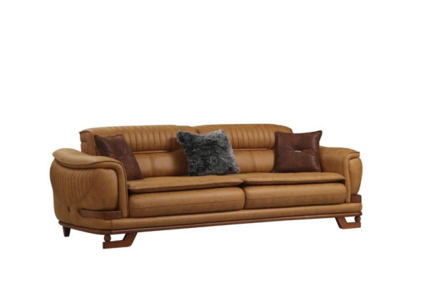 Triple Sofa Three Seater Sofa 3 Seater Sofas Design Living room Imitation leather