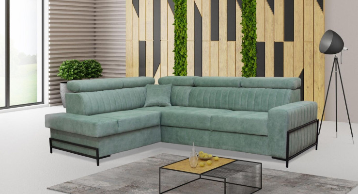 Living room L-shape Modern Design Textile Fabric Luxury Sofa Couch Corner Upholstered furniture
