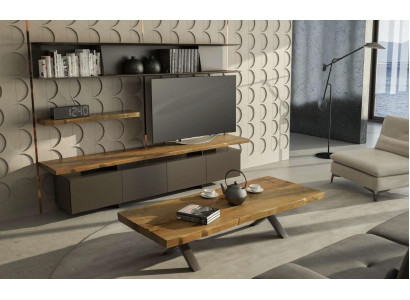 Wood Coffee table Modern Living room furniture Luxury storage table TV table