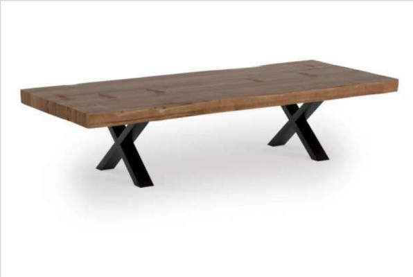 Real wood Coffee table Rectangular Table Tea table Living room table Modern