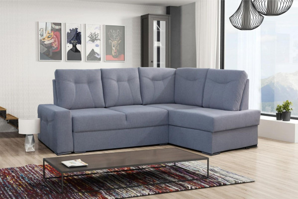 Design Couch Lounge Sofas Corner sofa L-shape Velvet Sofa Living landscape Relax Seat