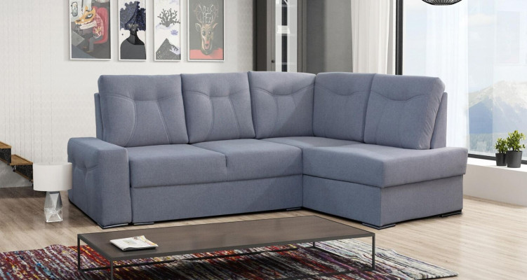 Design Couch Lounge Sofas Corner sofa L-shape Velvet Sofa Living landscape Relax Seat