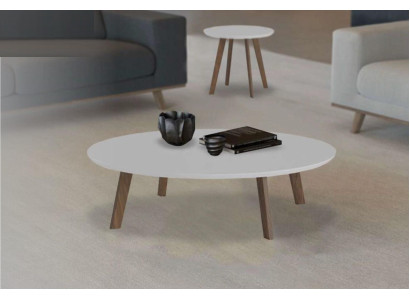 Small Round Coffee tables Set Living room furniture Real wood Tables Luxury new