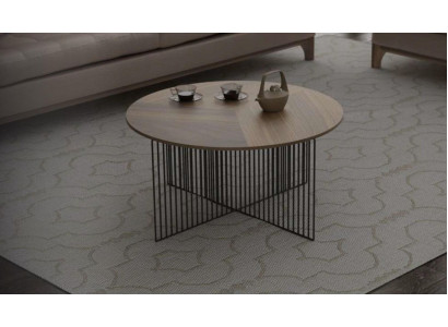 Modern Living room Coffee table Brown Real wood Furniture Luxury storage tables