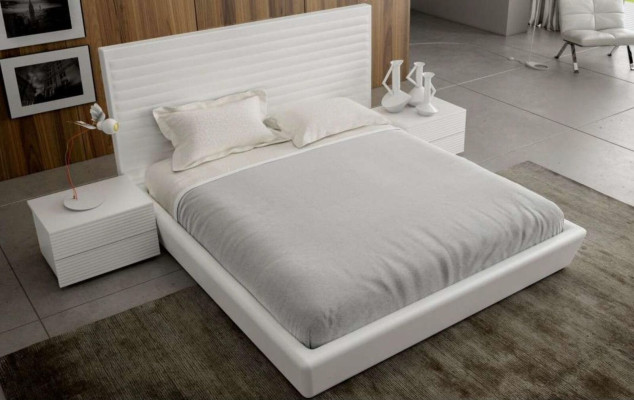 White luxury bedside table storage space bedroom furniture small storage table