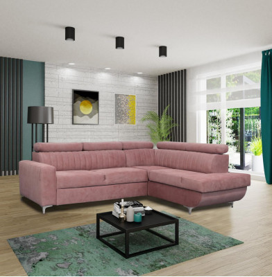 Sofas L-shape Textile Couch Corner Seat Sofa Living room modern Green Couches Furniture
