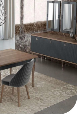 Gray Modern Luxury Chair Chairs Single Seater Wooden Furniture Kitchen chairs