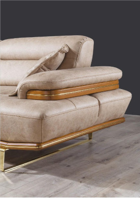 Three Seater Couch Upholstery Design Sofa Modern Beige Luxury Furniture new