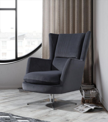 Armchair Single Seater Luxury 1 Seater Upholstery Seat Designer Textile Modern