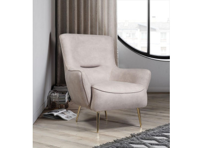Armchair Upholstery Furniture Relax Design Furniture White Lounge Luxury Single Seater